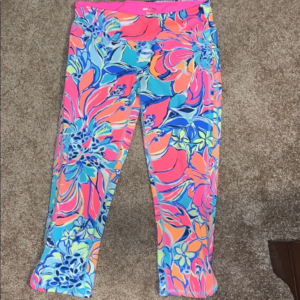 Lilly Pulitzer luxletic crop leggings